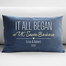 Where It All Began Throw Pillow